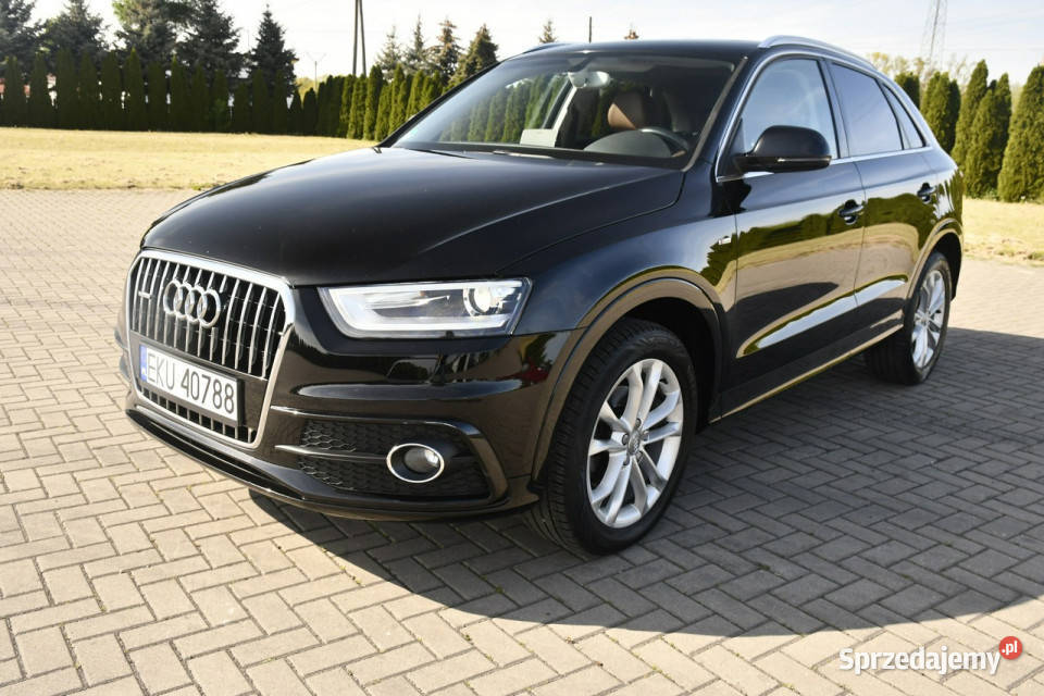 Audi Q3 20Tdi DUDKI11 4x4NaviSkóryPanorama światła LED łódzkie Kutno