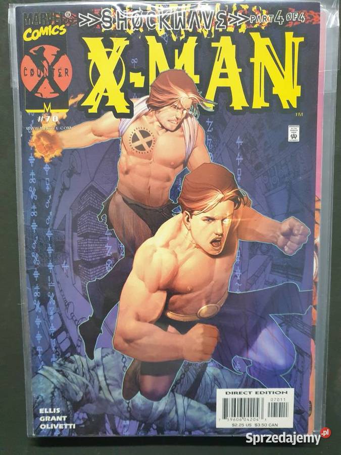 XMen Shockwave 4 komiksy Marvel USA Gdynia