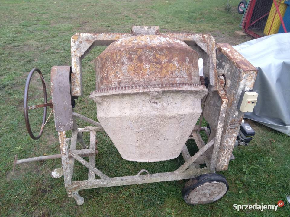 Betoniarka duża z silnikiem spalinowym podlaskie Hajnówka
