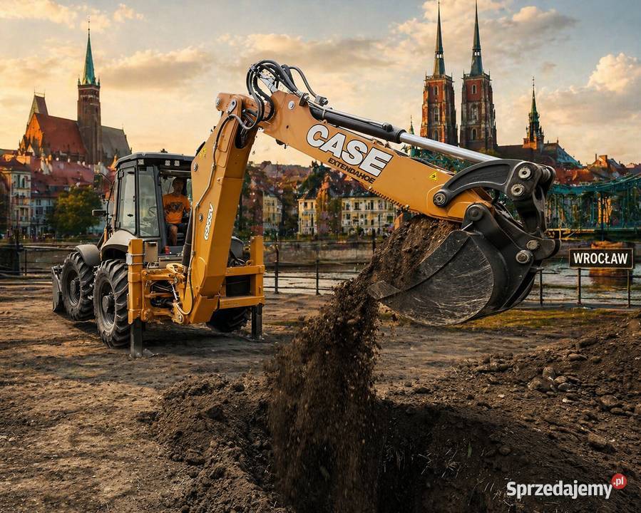 Koparko ładowarka CASE 6955V Rok produkcji 2026 Cesarzowice