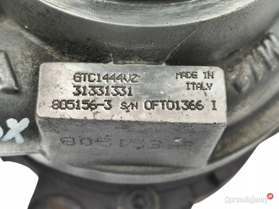 TURBOSPRĘŻARKA Volvo S60 II V60 20 D3 31331331 lubelskie sprzedam