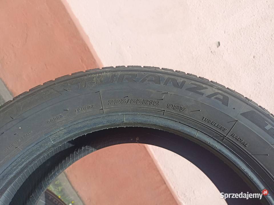 4 x opony letnie BRIDGESTONE 22555 R18 Sulechów