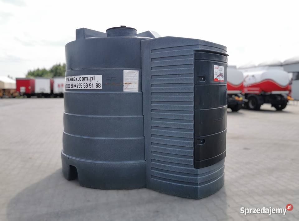 Zbiornik dwupłaszczowy 5000 L używany sprawny na małopolskie