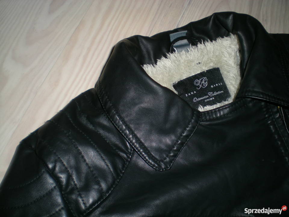 ramoneska eko skora ZARA 164 XS 34 kurtka kozusz Ramoneska  małopolskie