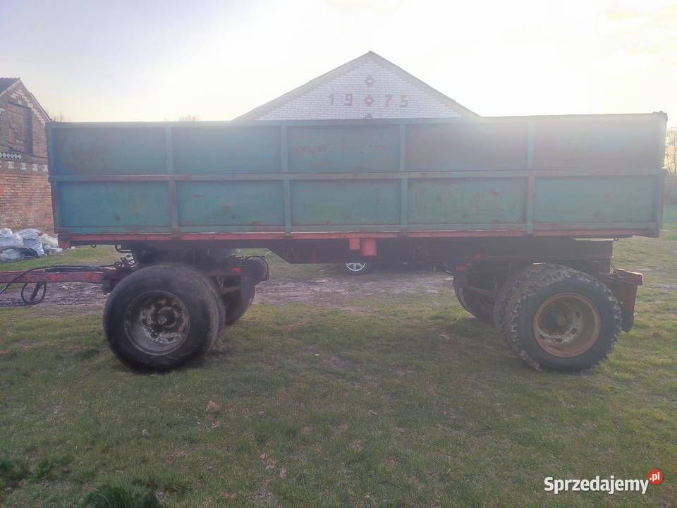 Przyczepa rolnicza IFA Hw Hl 8011 wywrotka 8 ton Ifa Przyczepy rolnicze Lublin