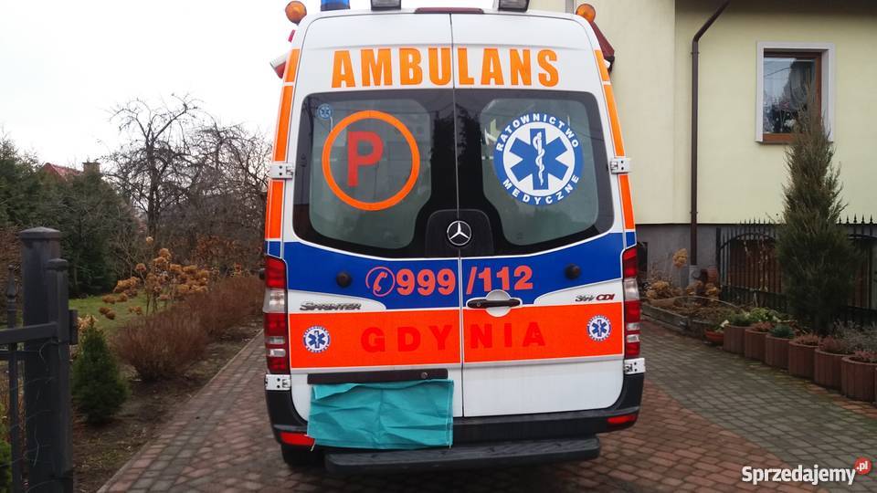 Ambulans karetka Mercedes Sprinter 319 v6 190 Mercedes-Benz