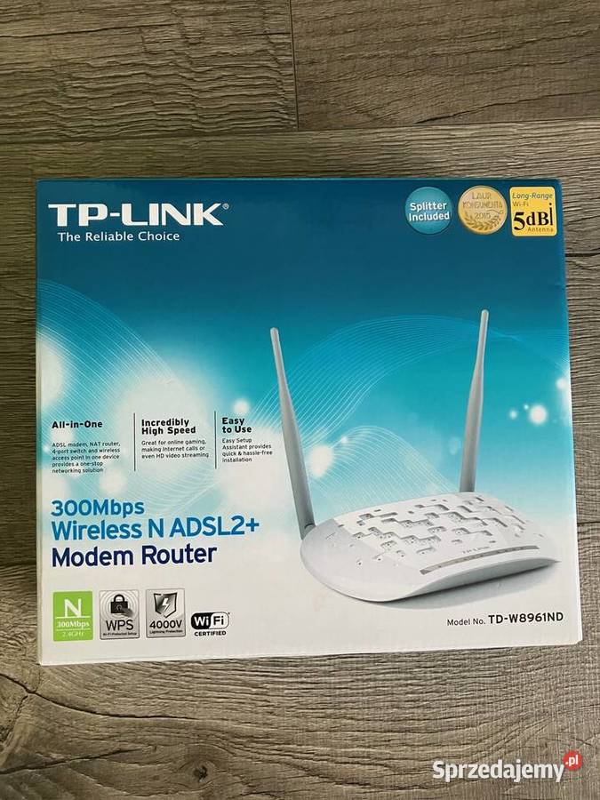 Szybki modem router TPLink Wifi internet Nisko