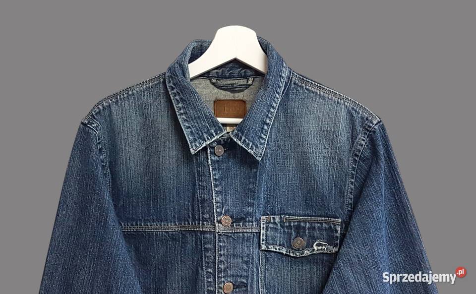 Damska kurtka jeansowa katana ciemno granatowa