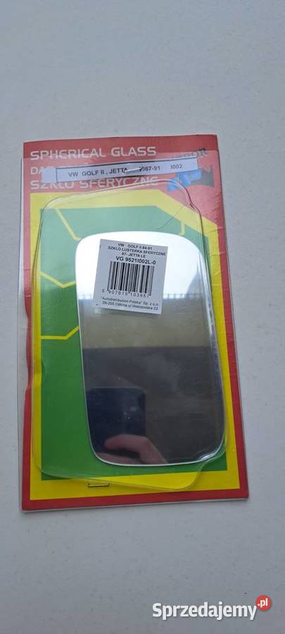 Szkło lusterka lewe VW Golf II Jetta II 8791 Luzino