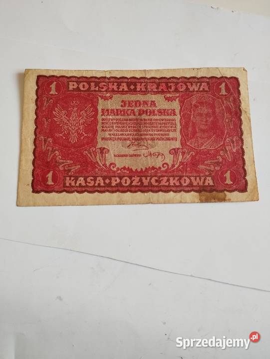 Stary banknot polski Kraków