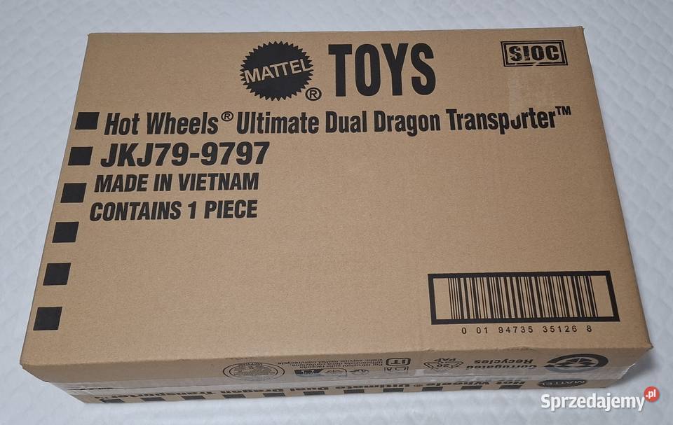 Hot Wheels Ultimate dual dragon transporter Mattel Czeladź sprzedam