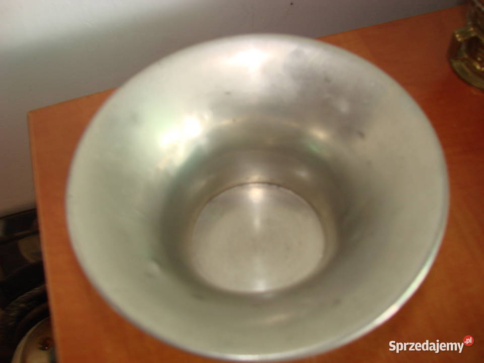 Modern Metallkunst Svenskt tenn cynowy puchar Pruszcz Gdański