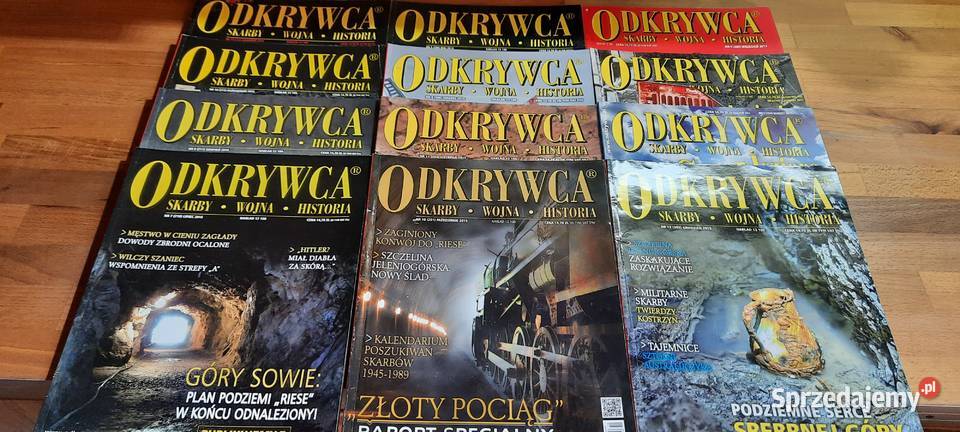 Miesięcznik Odkrywca 12 numerów Warszawa