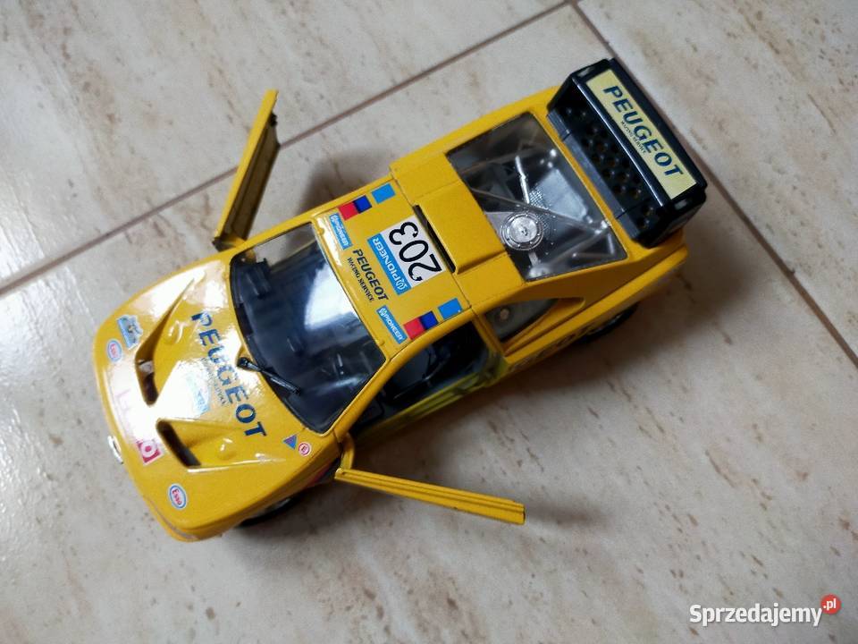 Bburago Burago Peugeot 405 Turbo 16 124 Samochody i pojazdy Przemyśl