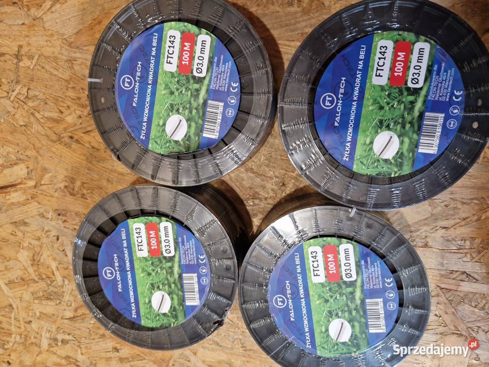 ŻYŁKA TNĄCA KOSY WZMACNIANA ZBROJONA 30 mm 100 m Głogowa