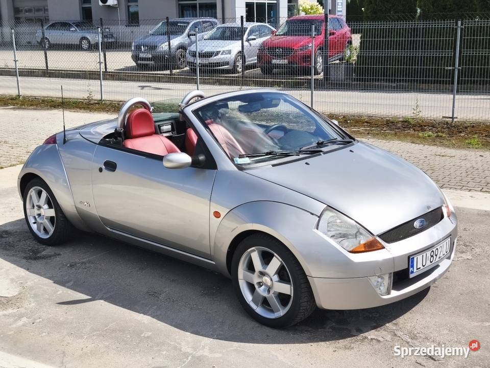 Ford Streetka 2004 16 Benz 136 przebiegu Cabrio Łuków