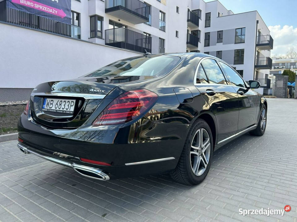 Mercedes S 380 S400 d 4MATIC SedanSalon Warszawa