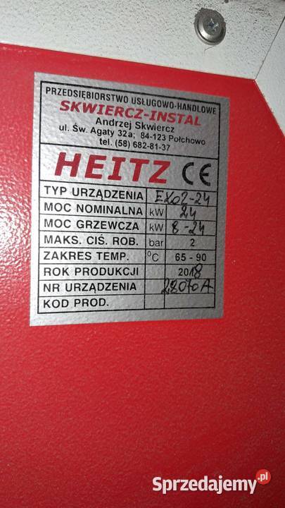 Piec kocioł HEITZ kompletny zestaw sprzedam