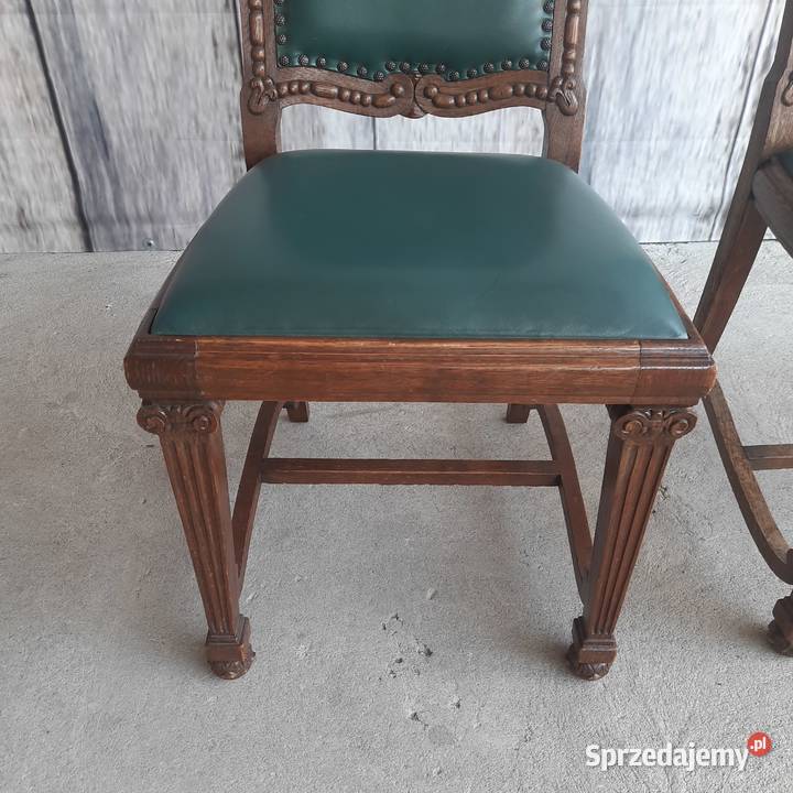 Stylowe krzesła 2 sztuki 401 kujawsko-pomorskie Byczyna