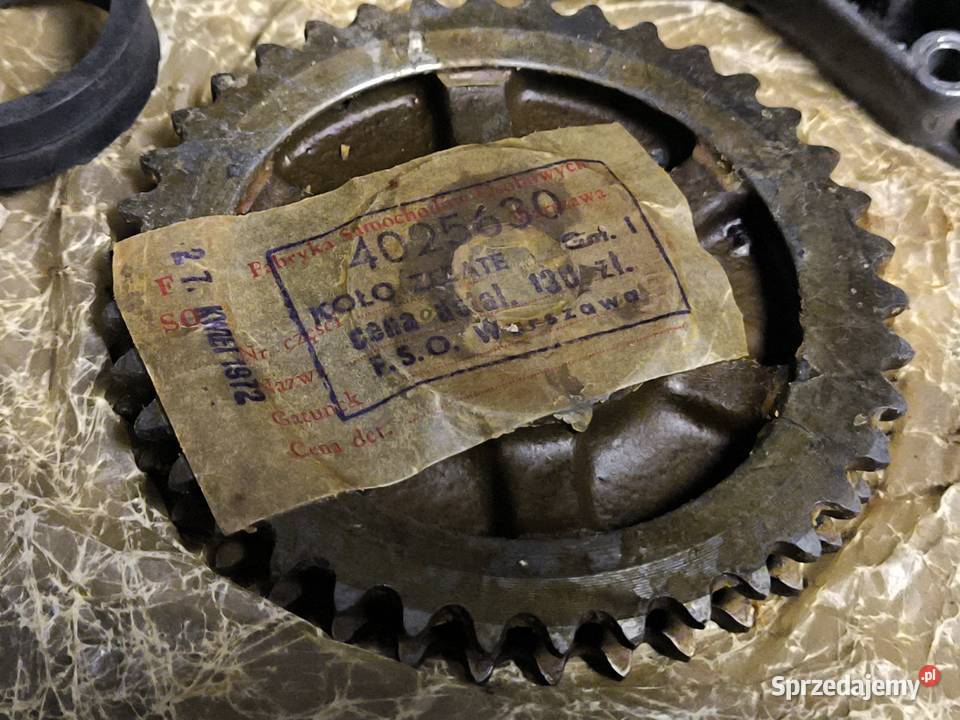 Fiat 125p klasyk pokrywa rozrządu kola łańcuch Stalowa Wola