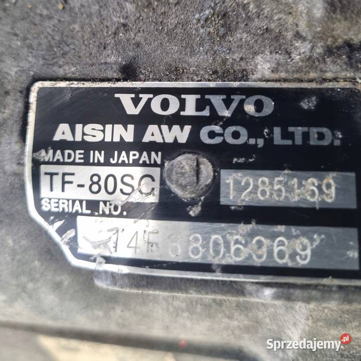SKRZYNIA BIEGÓW 1285169 Volvo V70 III S80 II 30 Chełm sprzedam
