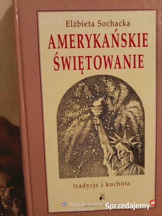 Amerykańskie świętowanie książki prezenty unikat Warszawa