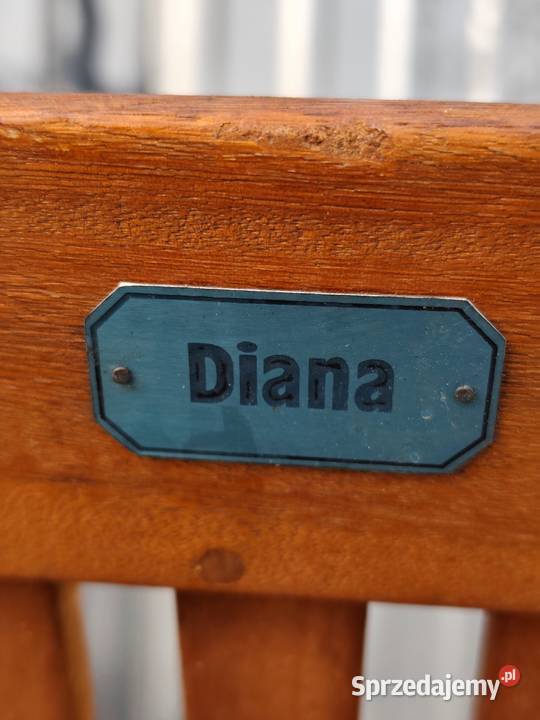 Drewniany Leżak Ogrodowy Diana Poddębice