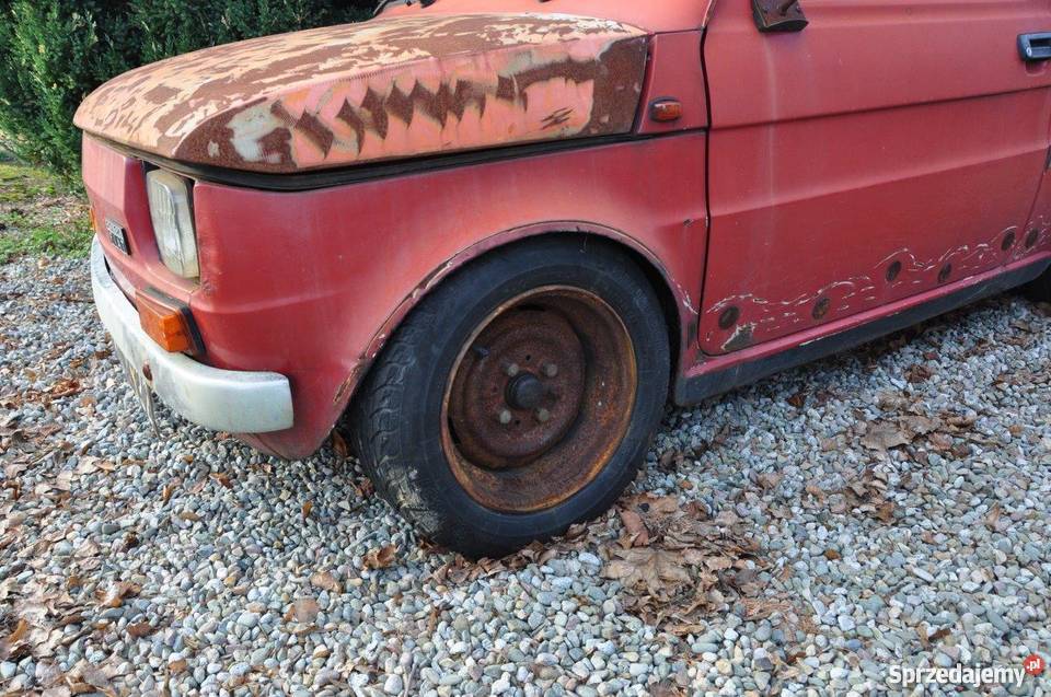 Maluch 126 jedyny taki rost cult german style manualna Pleśna