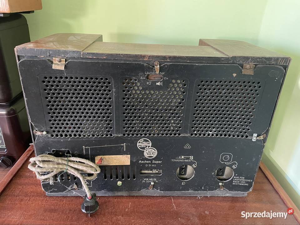 Radio lampowe Philips Aachen D51AU Antyki, Sztuka, Kolekcje Koszalin sprzedam