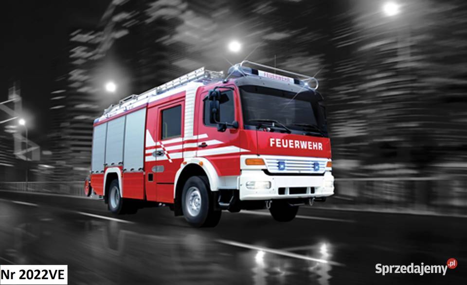 Tapeta fototapeta Wóz strażacki samochód