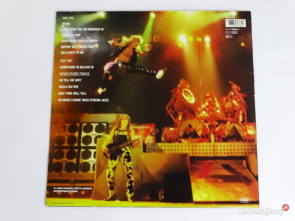 Winyl POISON Swallow This Live 1991 Biłgoraj