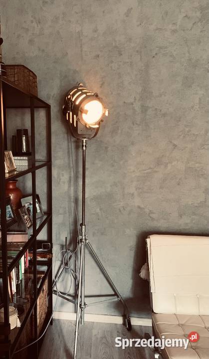 Lampa filmowa teatralna PRL loft vintage 1962 sprzedam