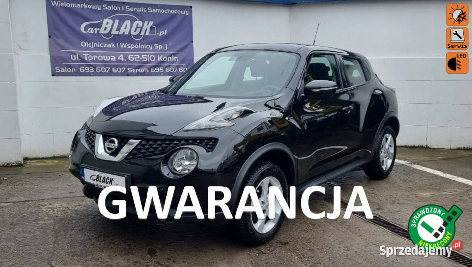 Nissan Juke PROMOCJA cenowa Pisemna Gwarancja 12 lakier metallic Konin