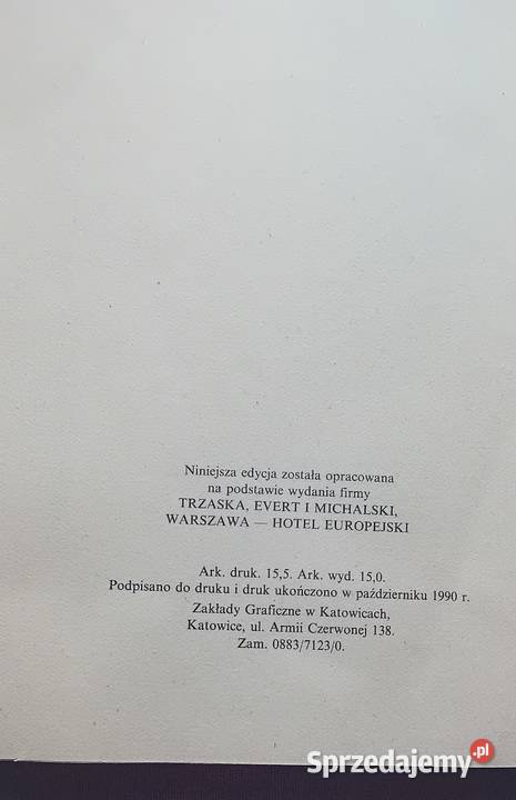 Edgar Rice Burroughs Powrót Tarzana Karo 1990 r Koźminek sprzedam
