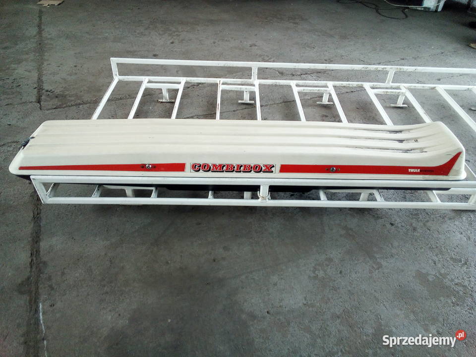 Bagażnik dachowy z boxem na vw t4 caravella stan Wałbrzych