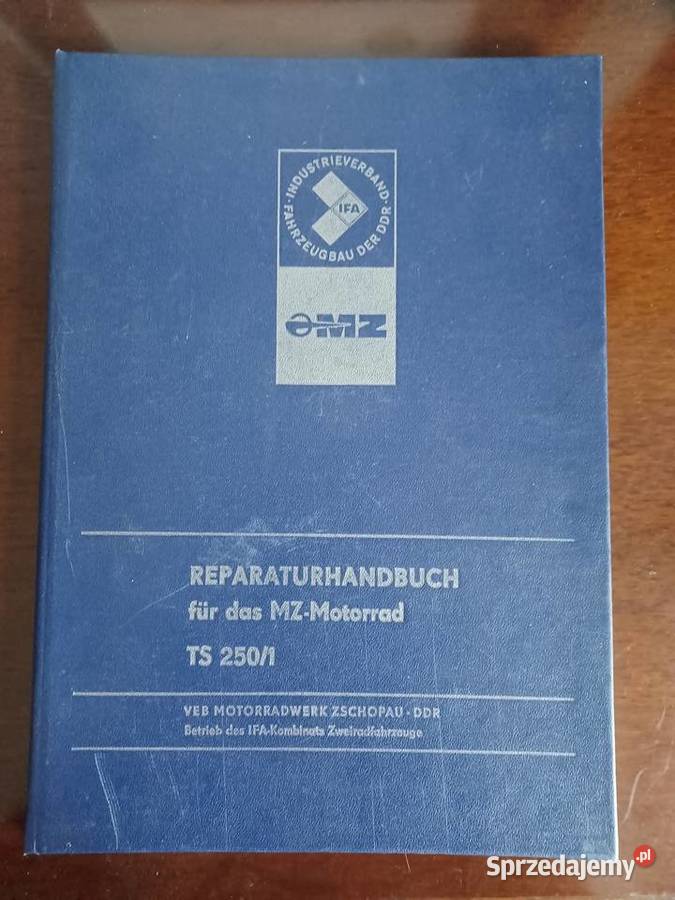 Mz ts 2501 instrukcja obsługi duże wydanie 1979 Sośnicowice