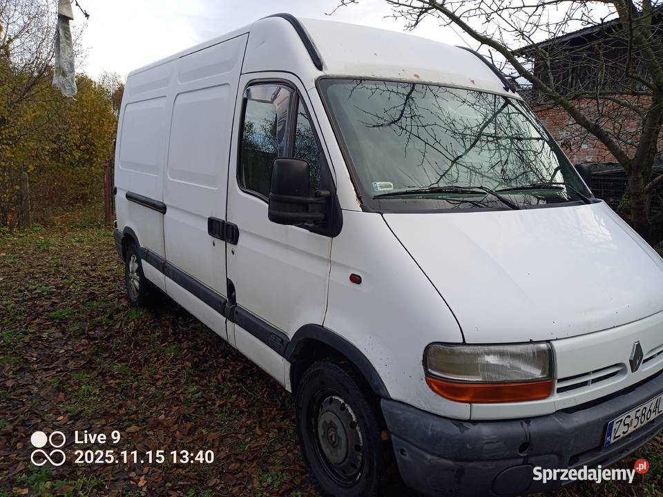 Renault Master 2003r ważne opłaty Szczecin