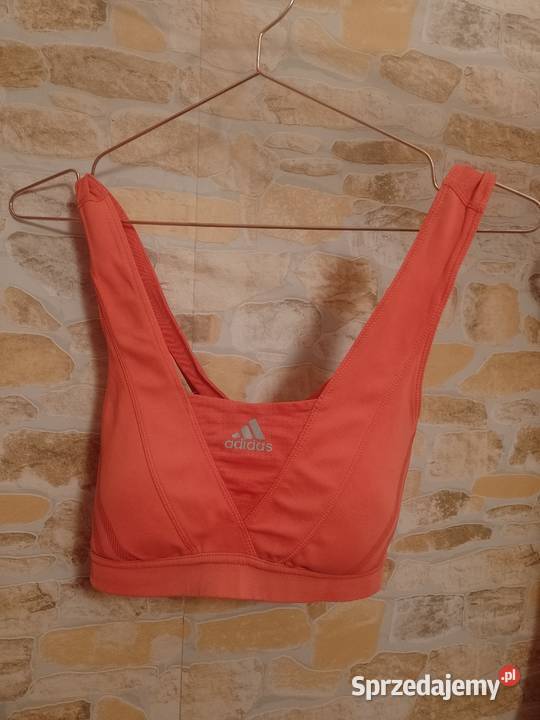 ML ADIDAS Pomarańczowy top fitness bokserka Kraków