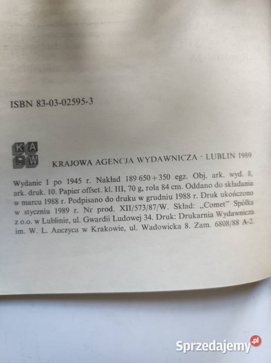 Dzikuska Historia miłości Irena Zarzycka Rok wydania 0 Kielce