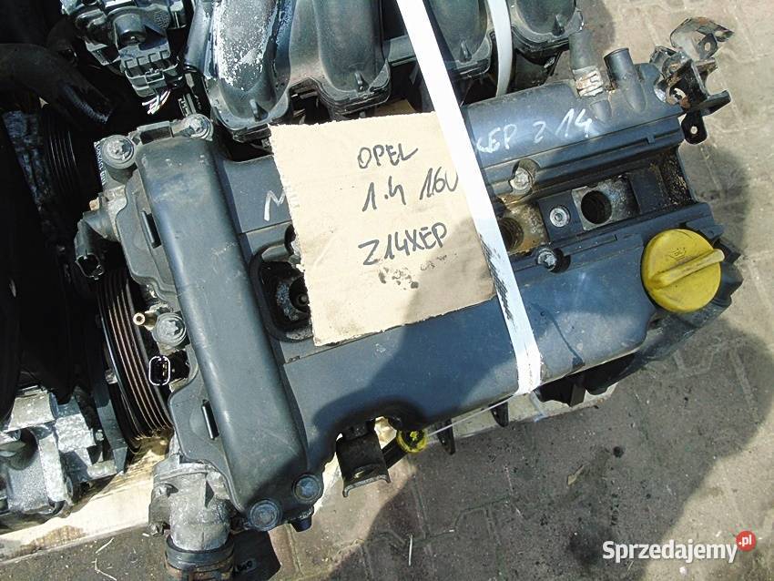 SILNIK NA CZĘŚCI 14 16V ASTRA G H CORSA C MERIVA sprzedam
