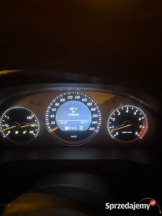 Mercedes W204 18 Kompressor 184 Automat wielkopolskie Września