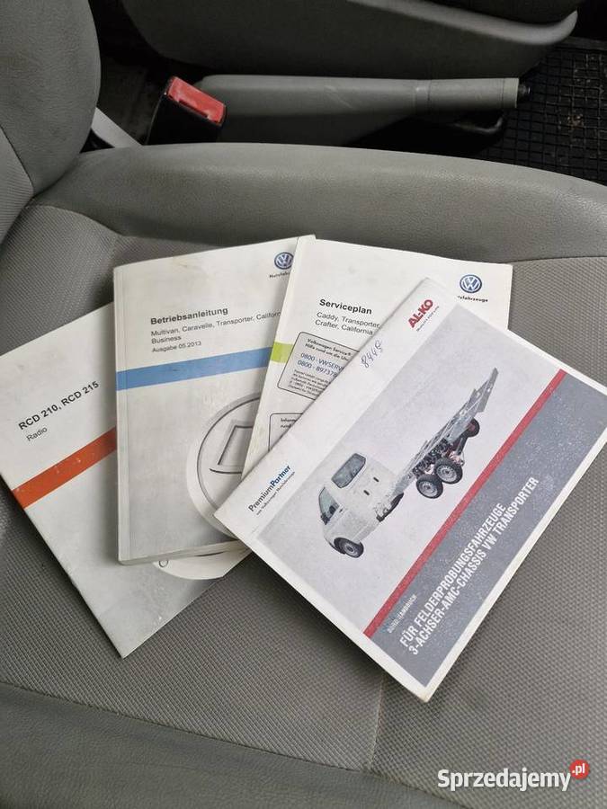 Volkswagen Vw T5 Lift 20 tdi 3 osie alko rama Nowy Waliszów