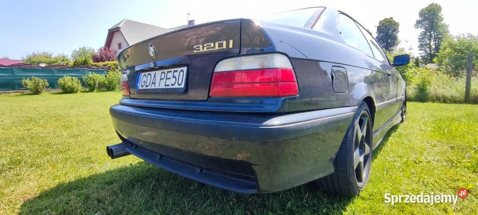 BMW E36 Coupe 325i Cosmosschwarz nieuszkodzony Smolno sprzedam