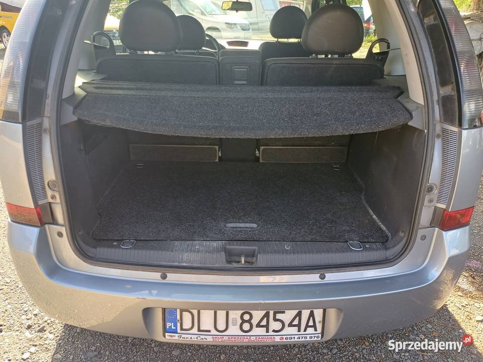 Opel Meriva A 16 benzyna 105 2006r automat welurowa tapicerka dolnośląskie Lubin