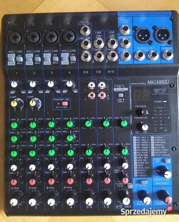 Mixer YAMAHA MG10XU FX Miedzna sprzedam