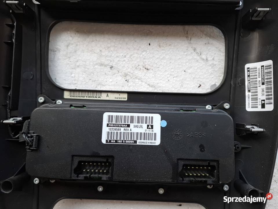 Ramka Panel Sterowania Chrysler Voyager osobowe lubelskie Wisznice