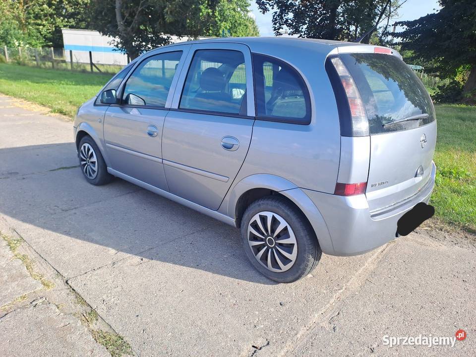 Opel Meriva 2007 16 benzyna isofix Człuchów sprzedam