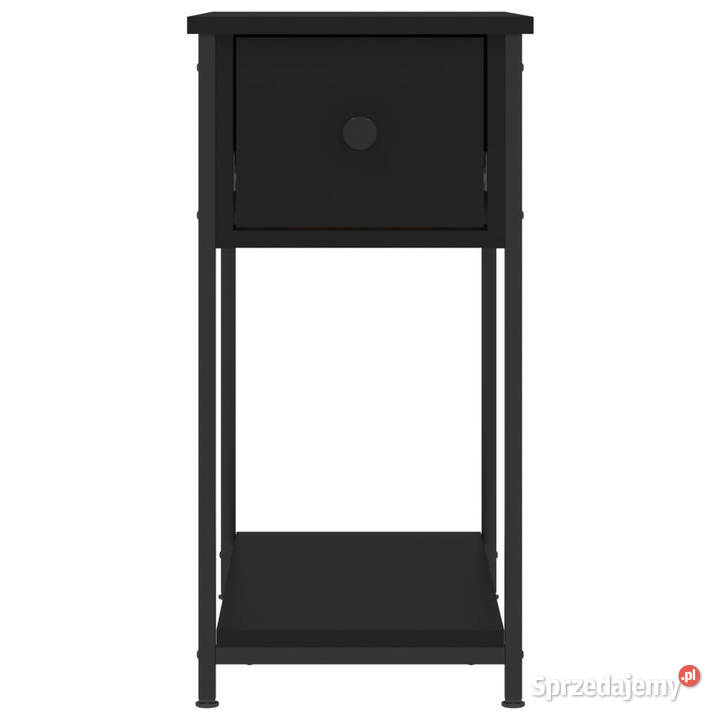 Szafka nocna czarna 30x60x60 materiał Warszawa