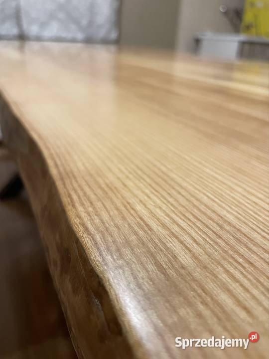 Stół z litego drewna Jesion Nieregularne Meble małopolskie Nowy Targ