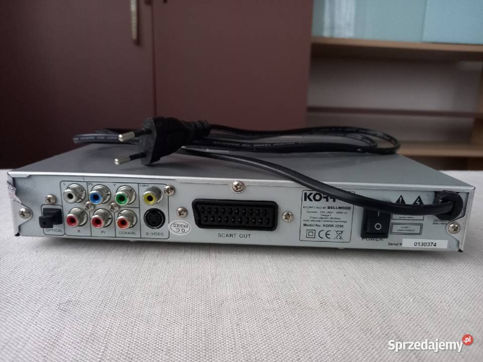 Odtwarzacz DVD KORR Tomaszów Lubelski
